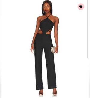 💘 Superdown Kelsie Halter Jumpsuit
